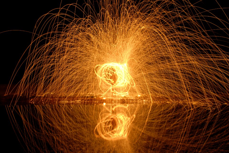 Light abstract dark