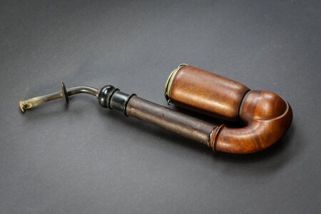 Grandfather smoke tobacco
