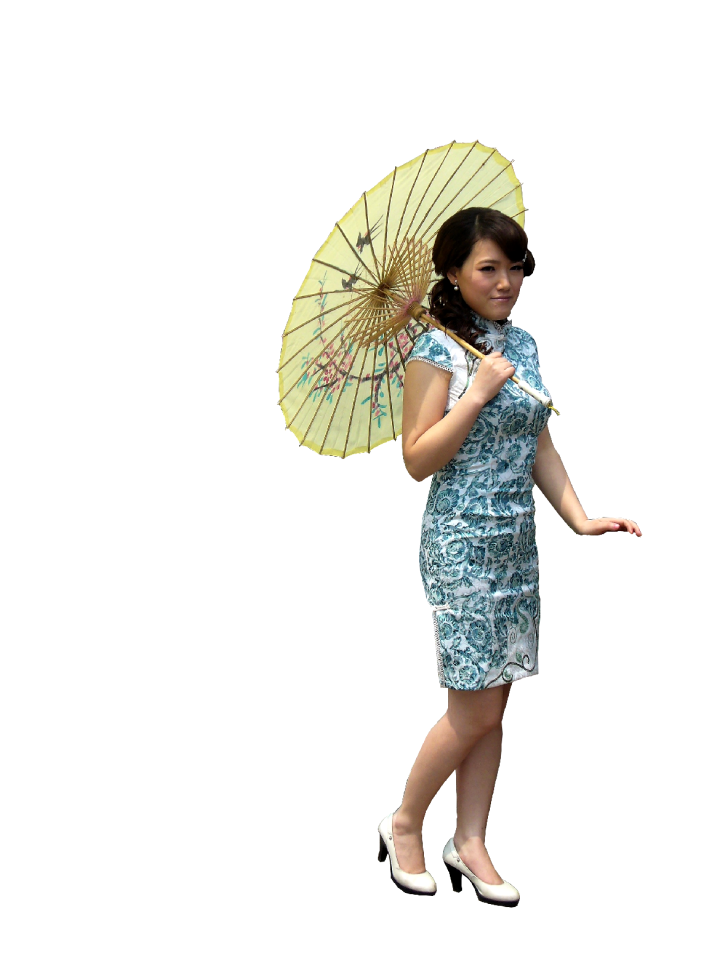 Young woman pekin travel
