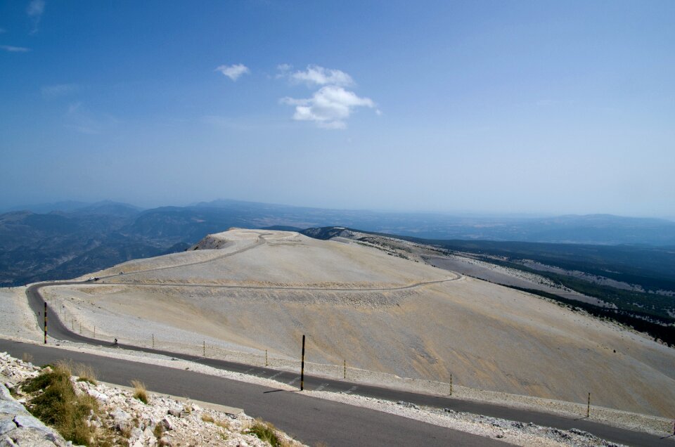 Landscape cycling france