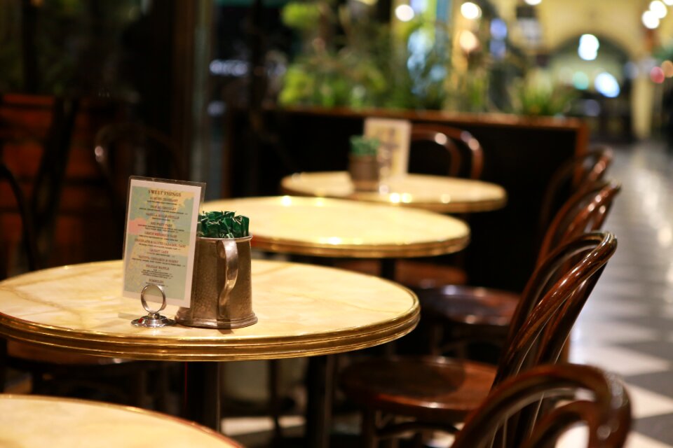 Furniture catering cafeteria