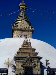 Religion tourism stupa