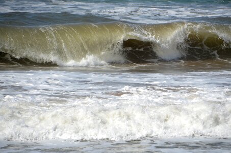 Water ocean spray photo