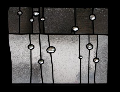 Glass drip refraction