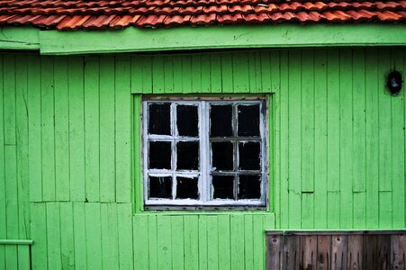 Window architecture rustic