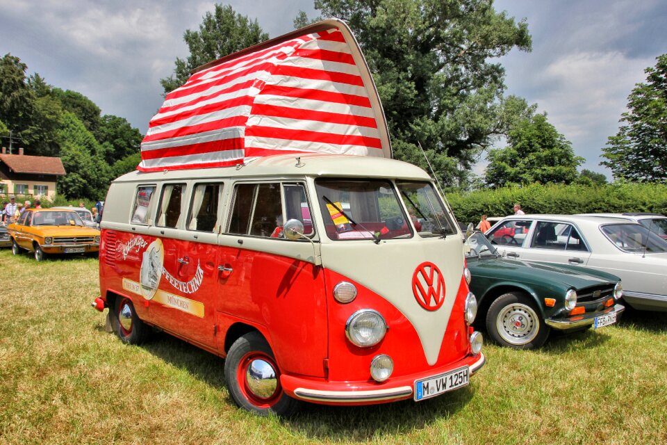 Grass wheel bus photo