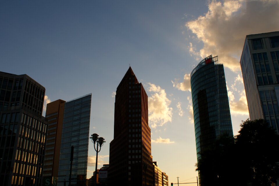 City architecture skyline
