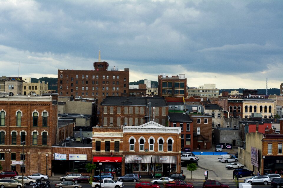 Town cityscape lacrosse
