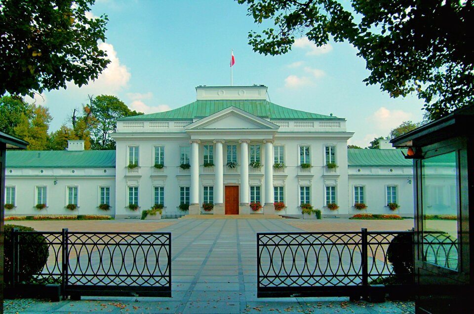 Belvedere monument warsaw