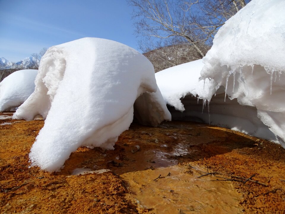 Creek bright day heat photo