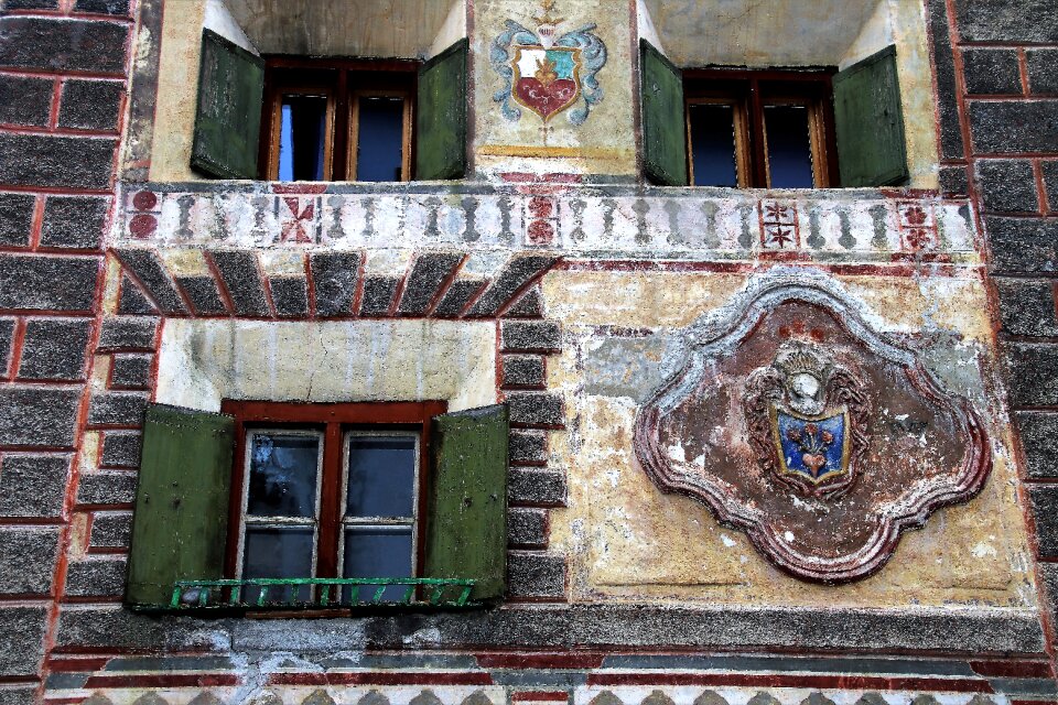 Facade house building