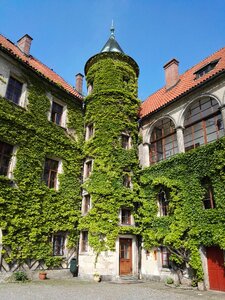 Czech republic courtyard czechia