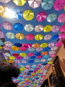 Art texture umbrella