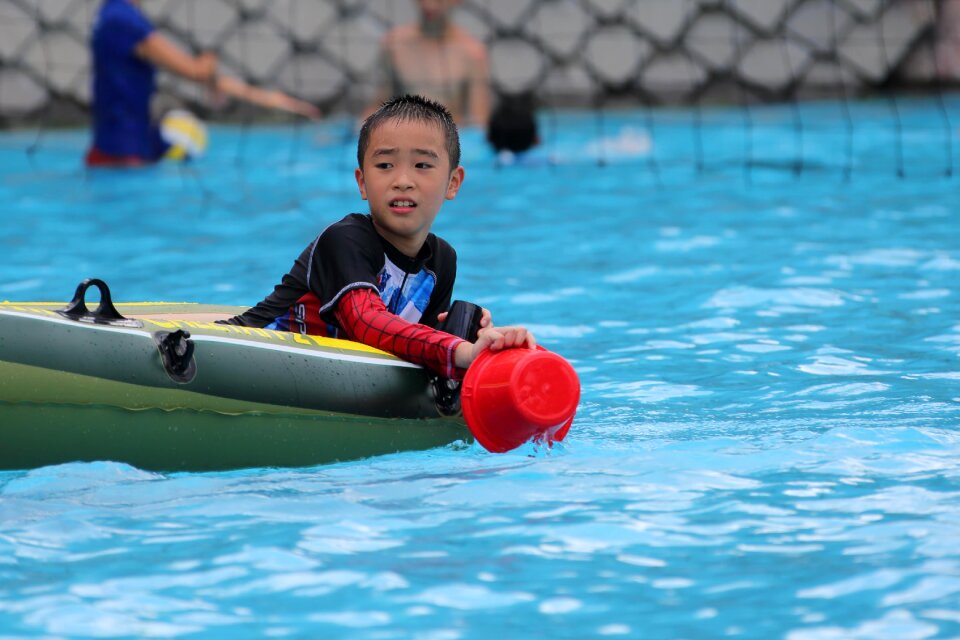 Swim pastime outdoor
