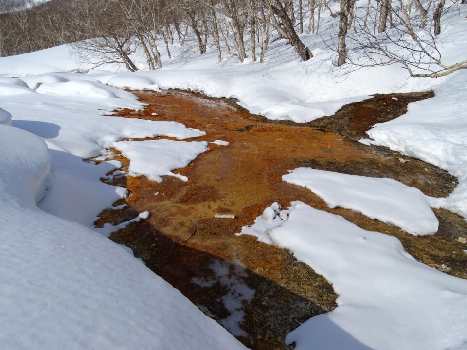 Creek bright day heat