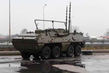 Transport amphibian river transport