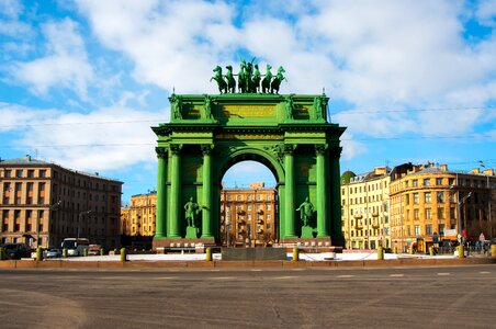 Street outdoors arch photo