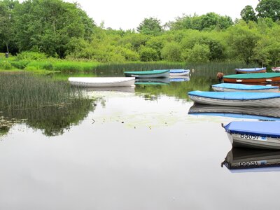 Lake river reflection photo