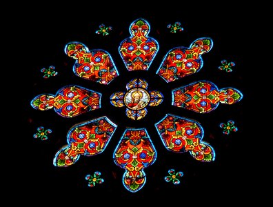 Church colorful religion