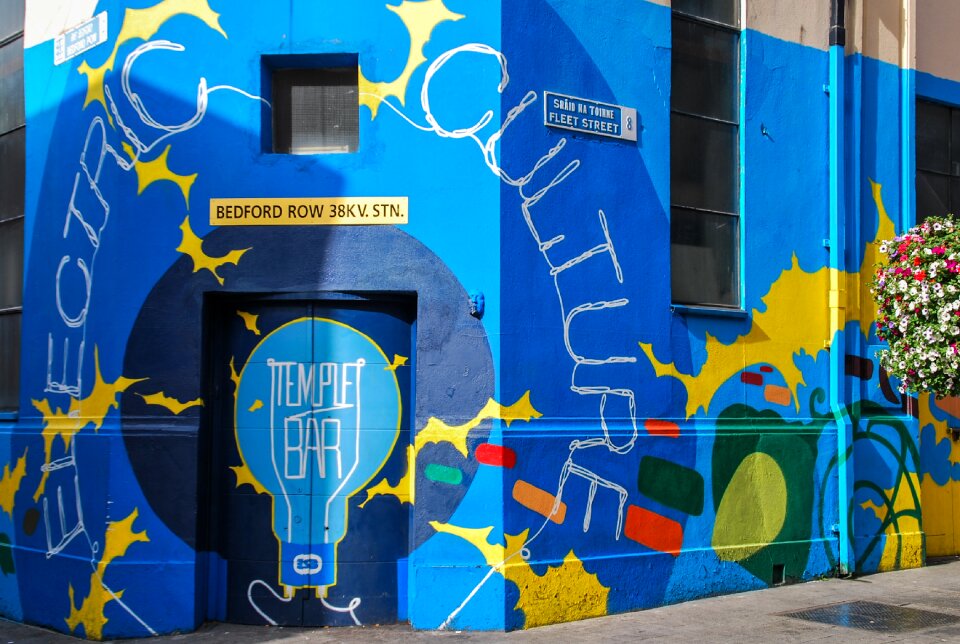 Mural drawing design