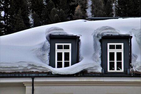 High winter hotel
