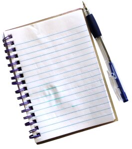 Scripture page pen