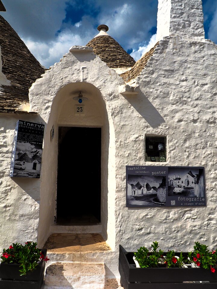 Stone old trulli