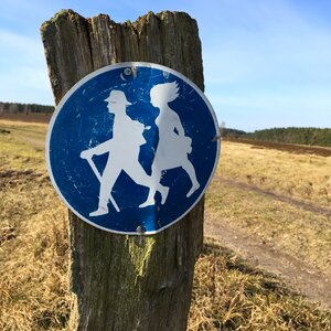 Hiking leisure nature