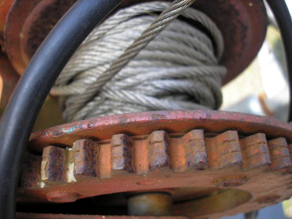 Rust cable iron