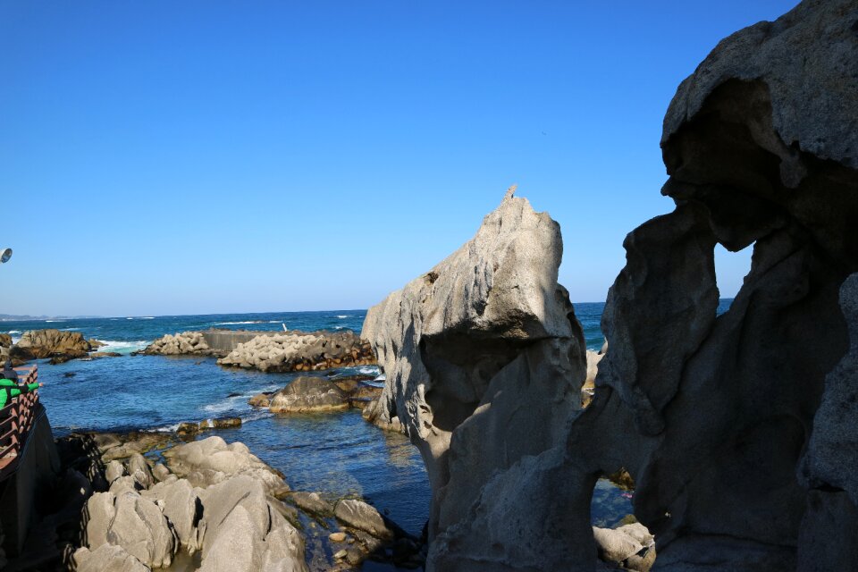 Coast outdoors sea