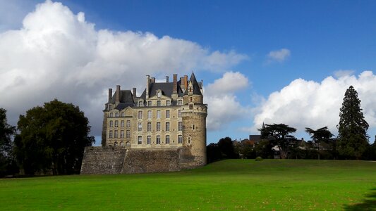 Castle sky loire valley
