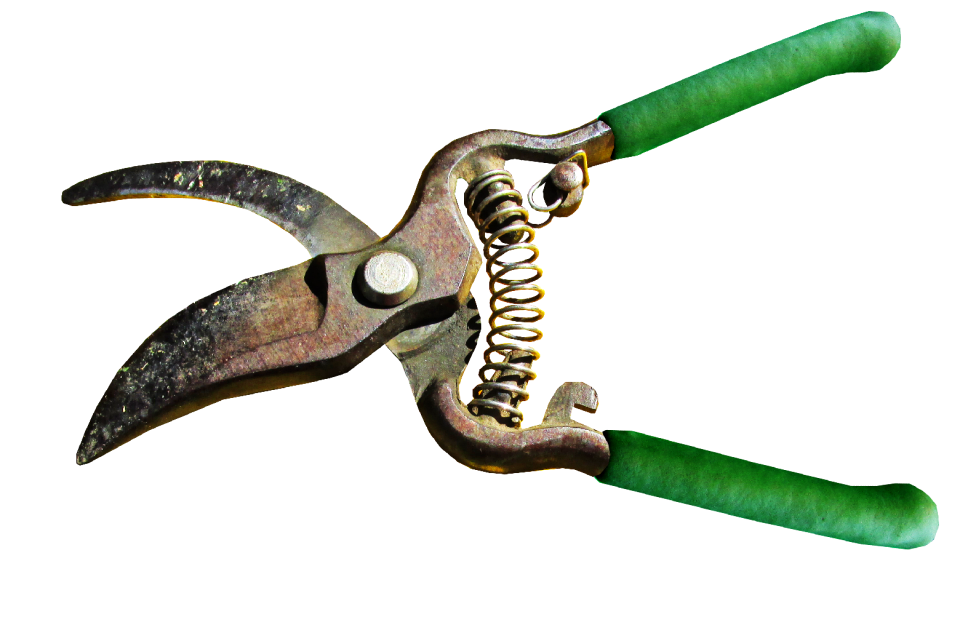 Gardener equipment pruning