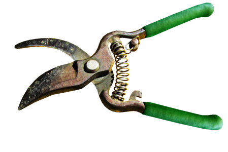 Gardener equipment pruning