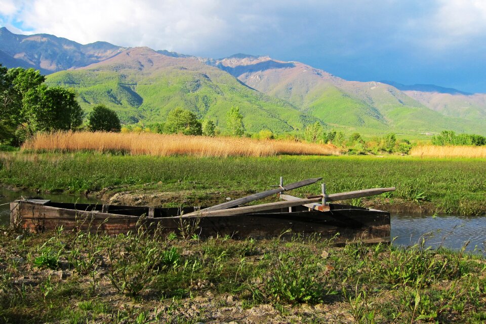 Fishing fish boat