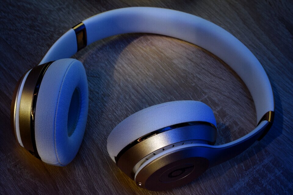 Beats headphones earphones listen to music