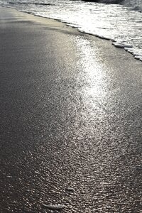 The coast beach sea