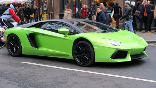 Lamborghini london street photo