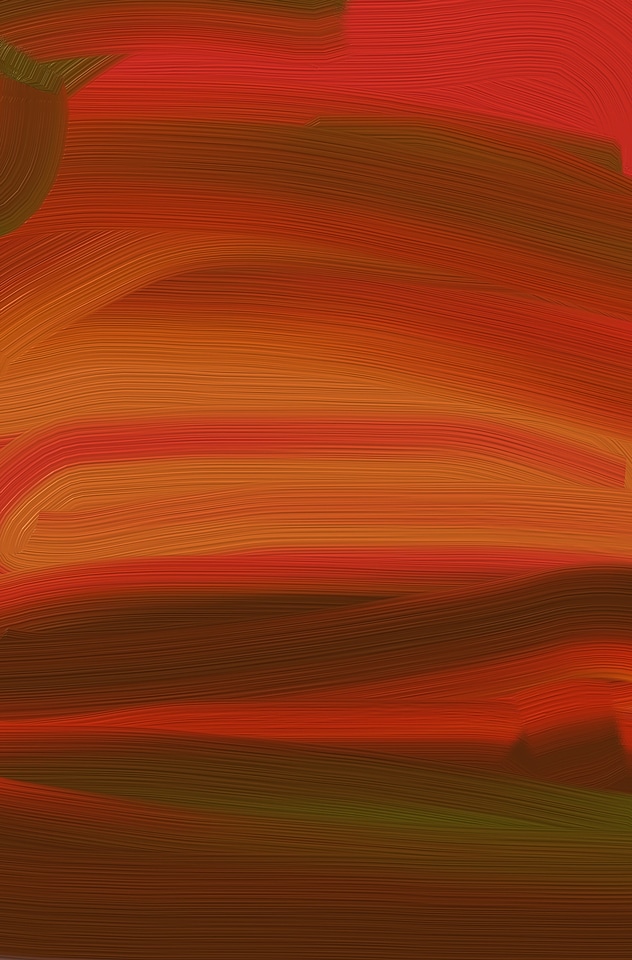 Red design brush