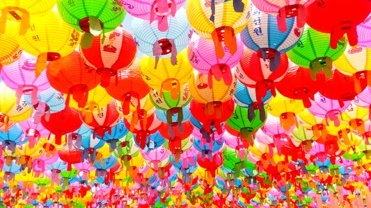 Art color lantern