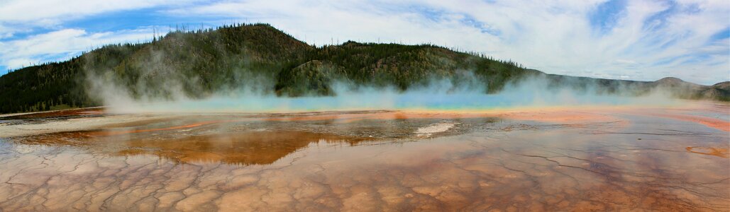 Landscape travel panoramic image