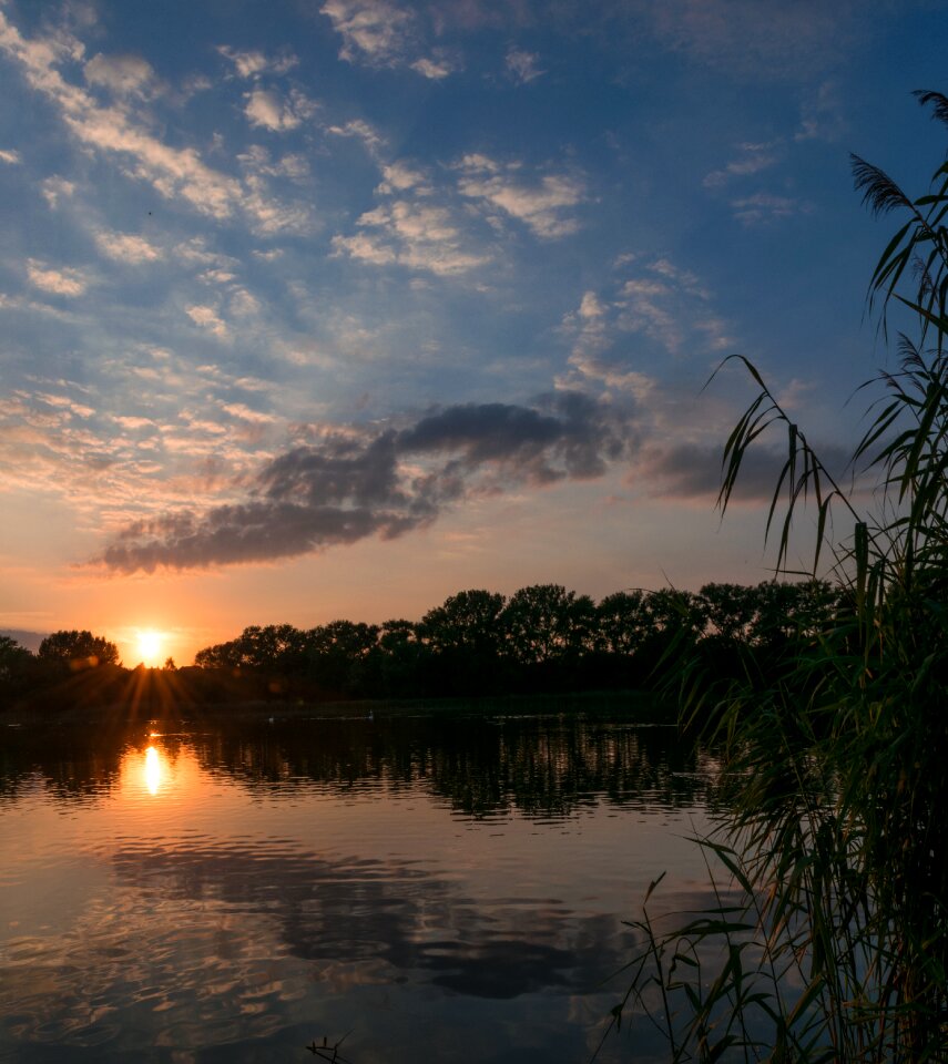 Dawn reflection dusk