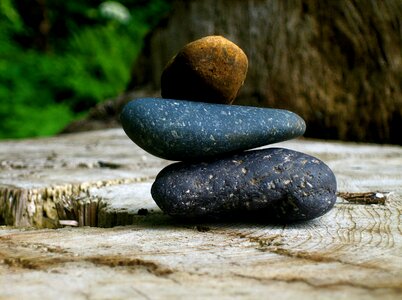 Zen balance meditation photo