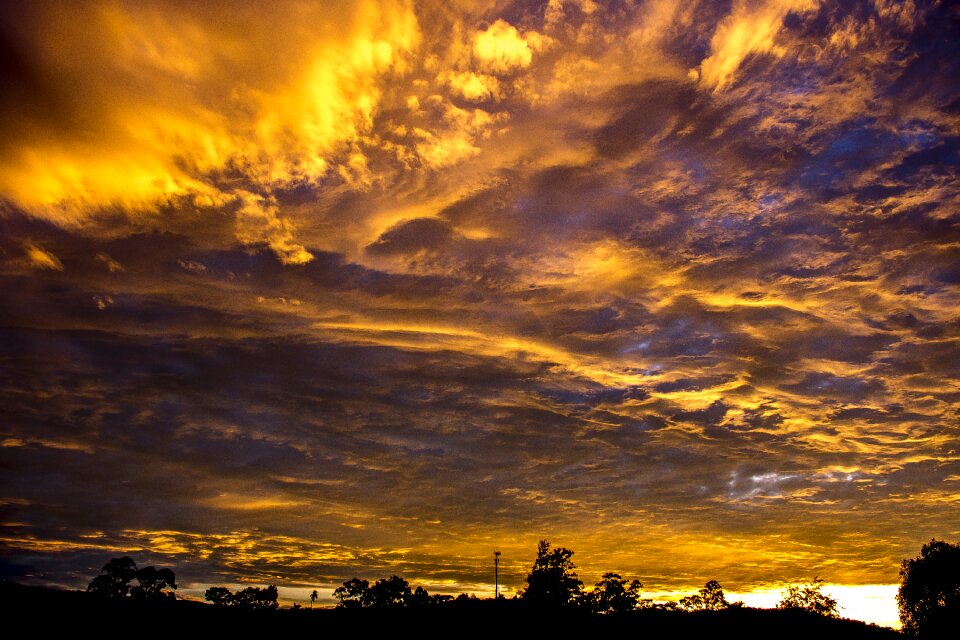 Widescreen nature sky
