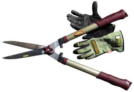 Gloves handyman shears cut