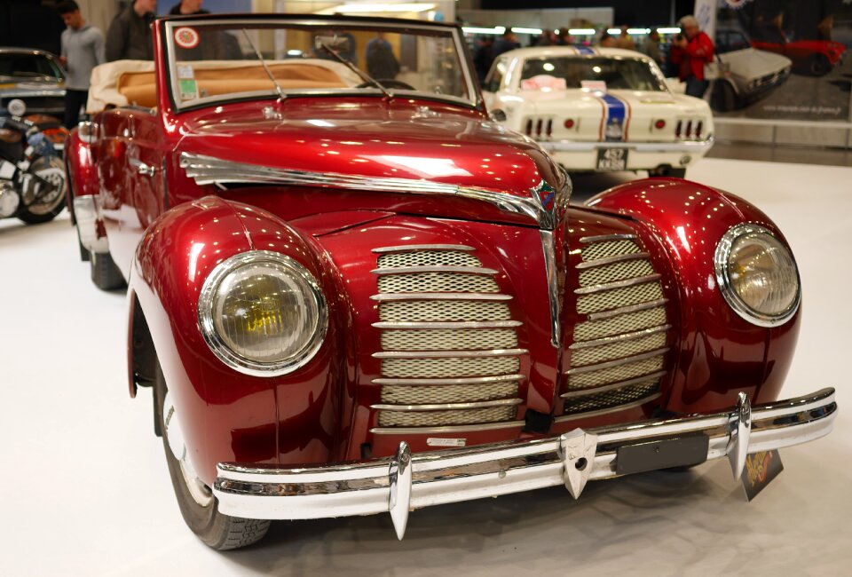 Car collection calender close up