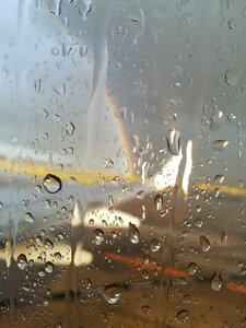 Bubble splash rainbow