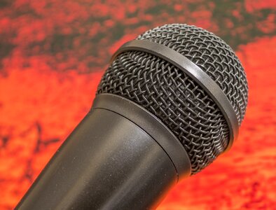Microphone sound voice