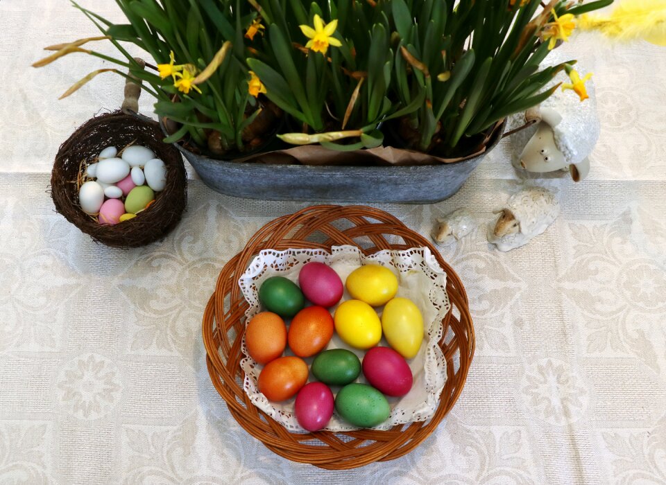 Egg sweets flower