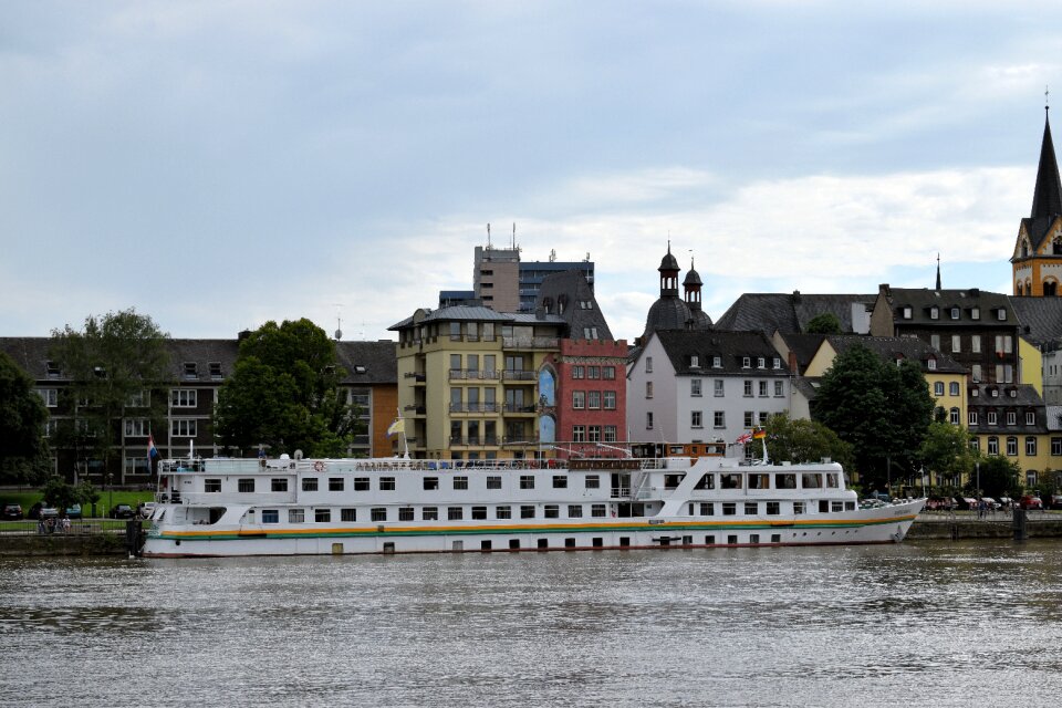 City panorama koblenz mösel