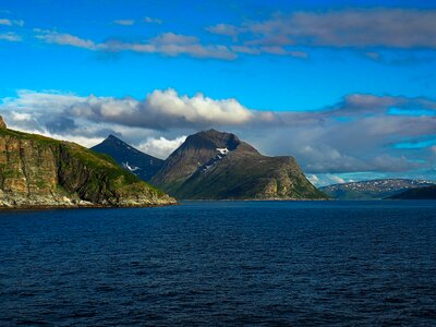 Nature panorama norway photo